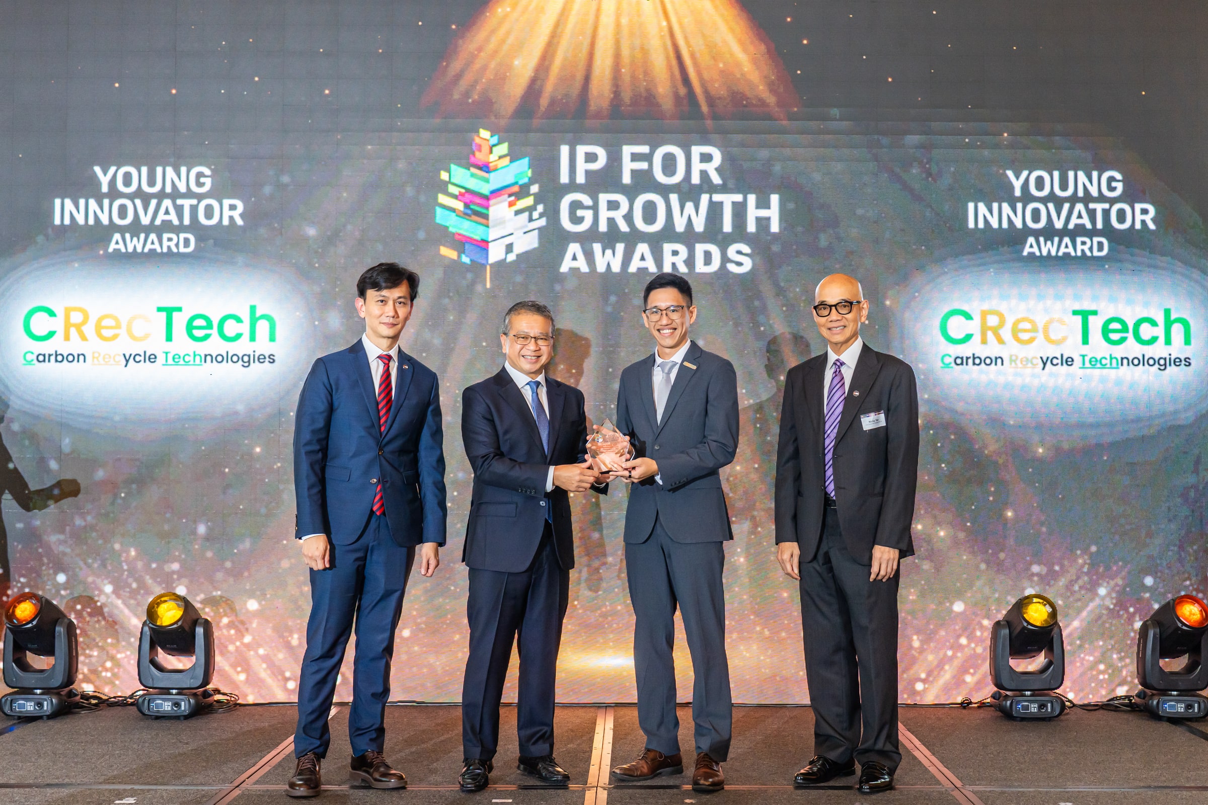 CRecTech CEO Lim Kang Hui Named Young Innovator at Inaugural IP for Growth Awards 2026