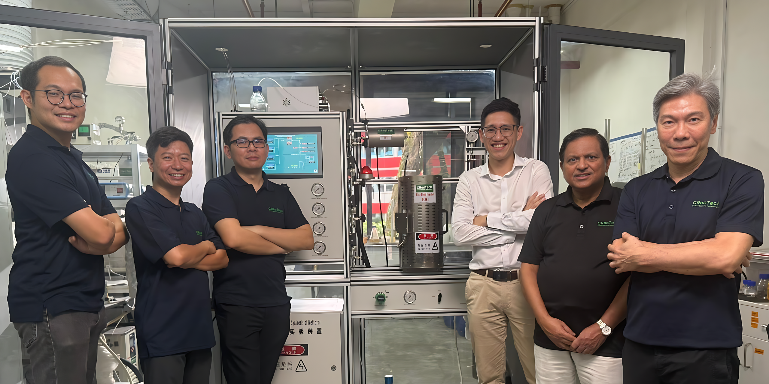 CRecTech team in the lab